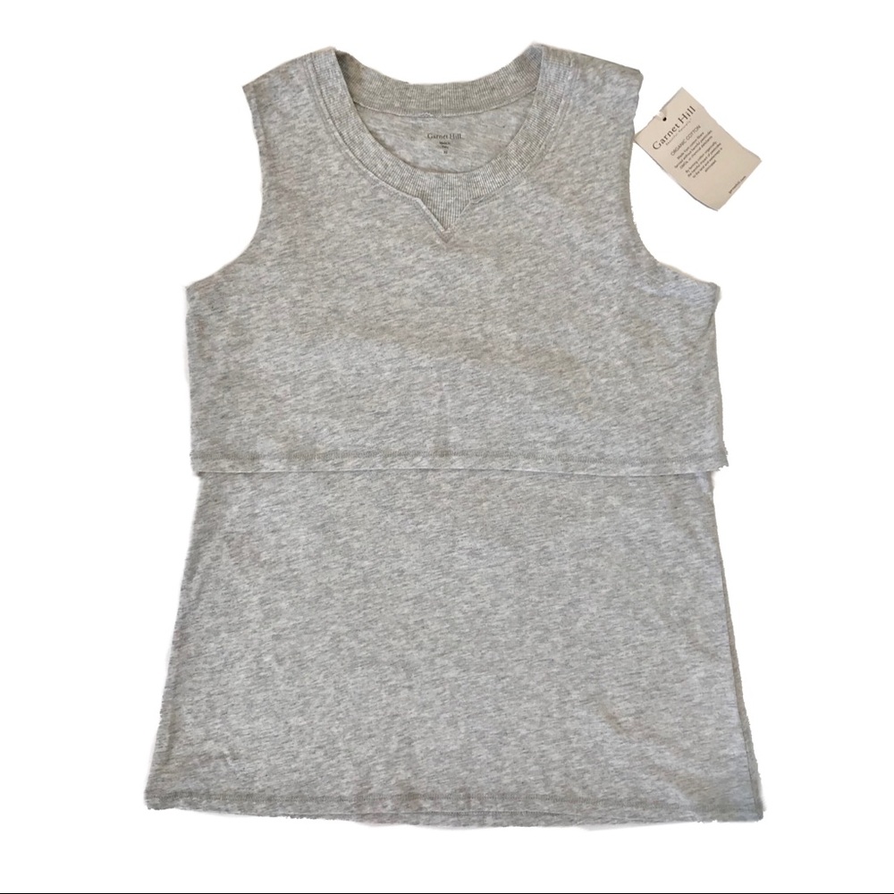 Garnet Hill Organic Cotton Tank